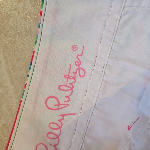 NWT Lilly Pulitzer Callahan Pomegranate "Jungle Tumble" Shorts - Picture 4 of 8